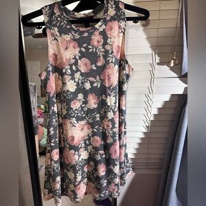 Floral Sleeveless Dress